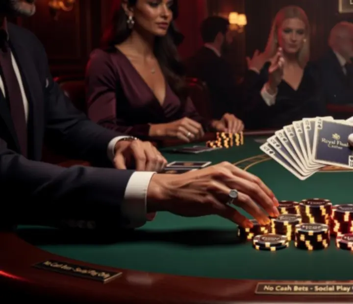 Detailní pohled na prémiovou atmosféru pokerového večera Top Vyber
